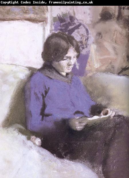 Edouard Vuillard Reading